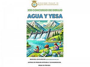 13 AÑOS DIBUJANDO EL FUTURO DEL AGUA: PARTICIPA EN EL CONCURSO DE DIBUJO “AGUA Y YESA”